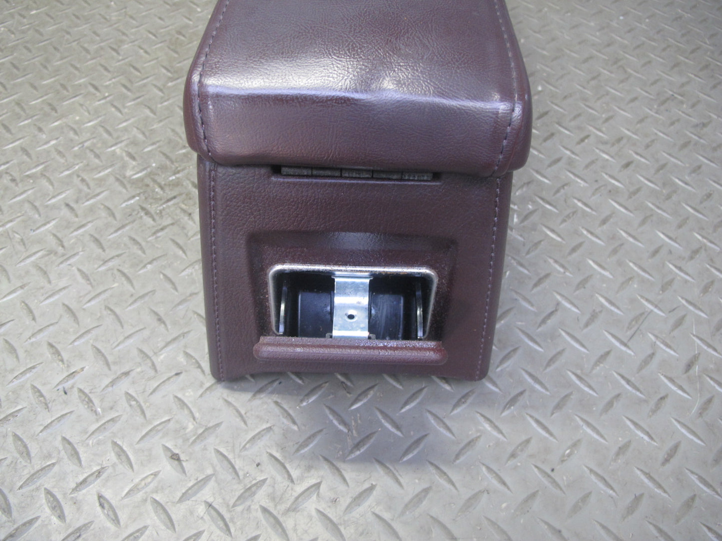 1989 Toyota Supra MA70L Center Console Trim Cover Panel w Switches Maroon OEM