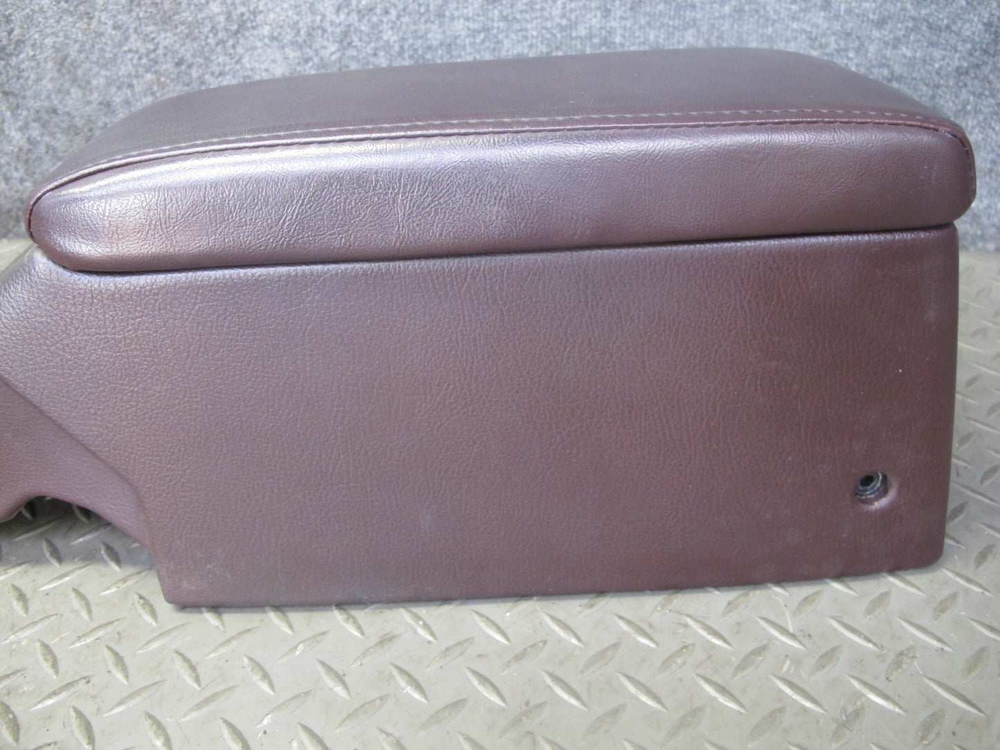 1989 Toyota Supra MA70L Center Console Trim Cover Panel w Switches Maroon OEM