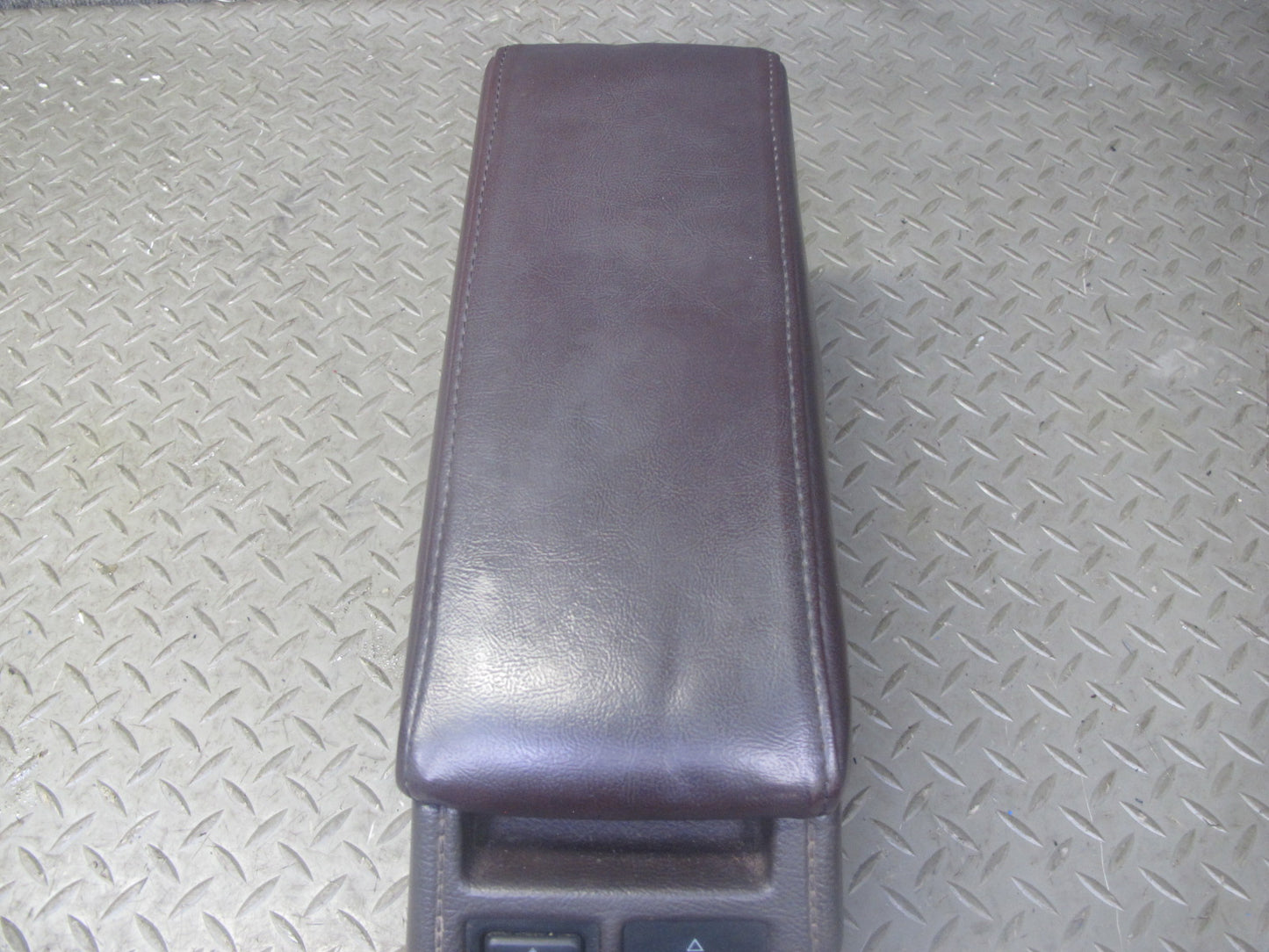 1989 Toyota Supra MA70L Center Console Trim Cover Panel w Switches Maroon OEM
