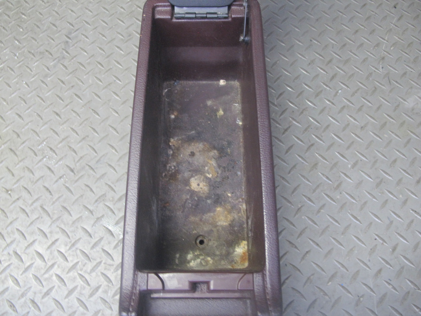 1989 Toyota Supra MA70L Center Console Trim Cover Panel w Switches Maroon OEM