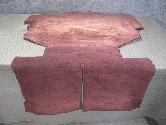 86-92 Toyota Supra MA70L Rear Trunk Floor MAT Carpet Cover Maroon OEM