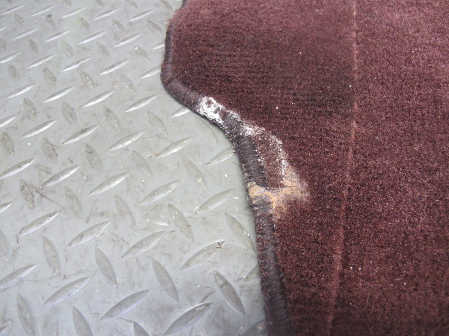 86-92 Toyota Supra MA70L Rear Trunk Floor MAT Carpet Cover Maroon OEM