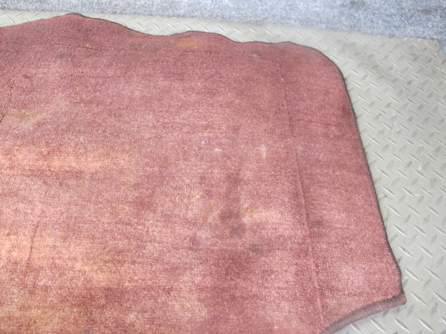 86-92 Toyota Supra MA70L Rear Trunk Floor MAT Carpet Cover Maroon OEM