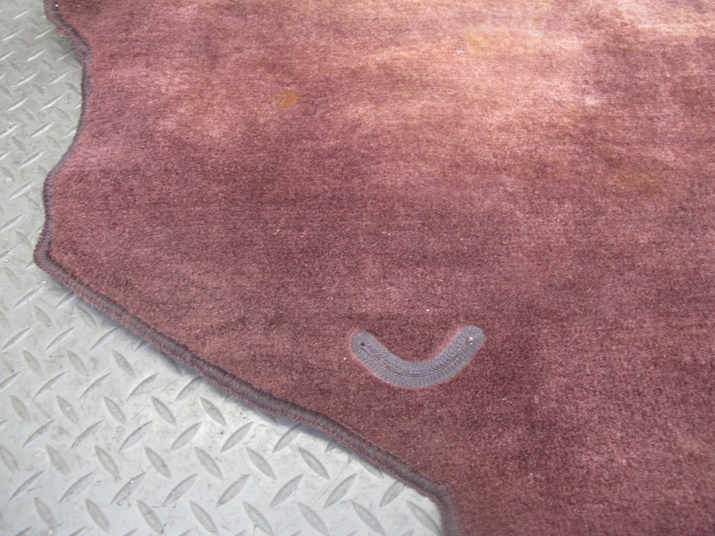 86-92 Toyota Supra MA70L Rear Trunk Floor MAT Carpet Cover Maroon OEM