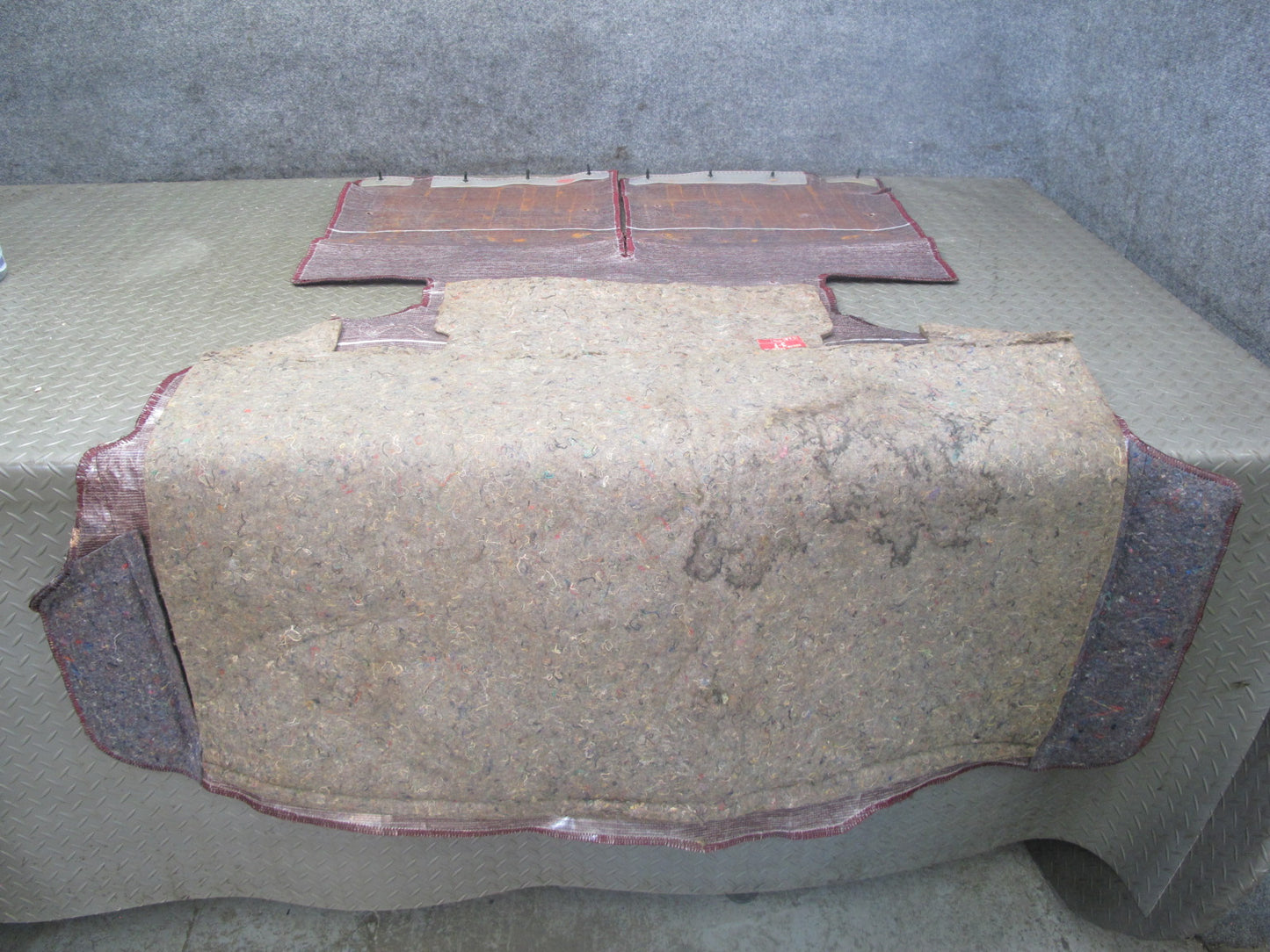 86-92 Toyota Supra MA70L Rear Trunk Floor MAT Carpet Cover Maroon OEM