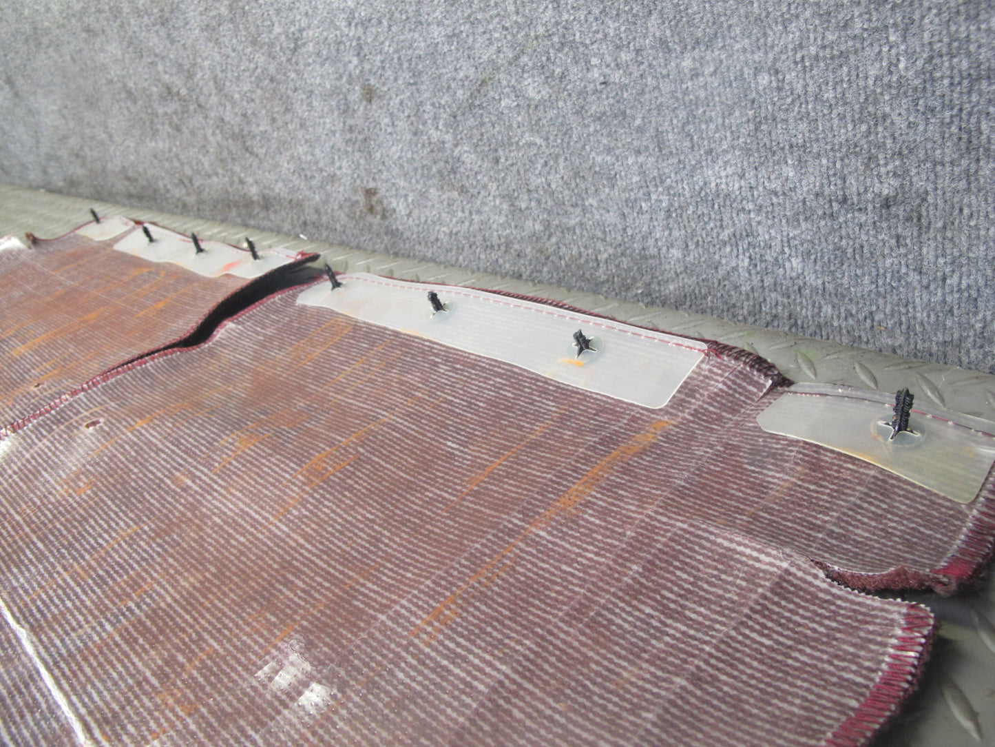 86-92 Toyota Supra MA70L Rear Trunk Floor MAT Carpet Cover Maroon OEM