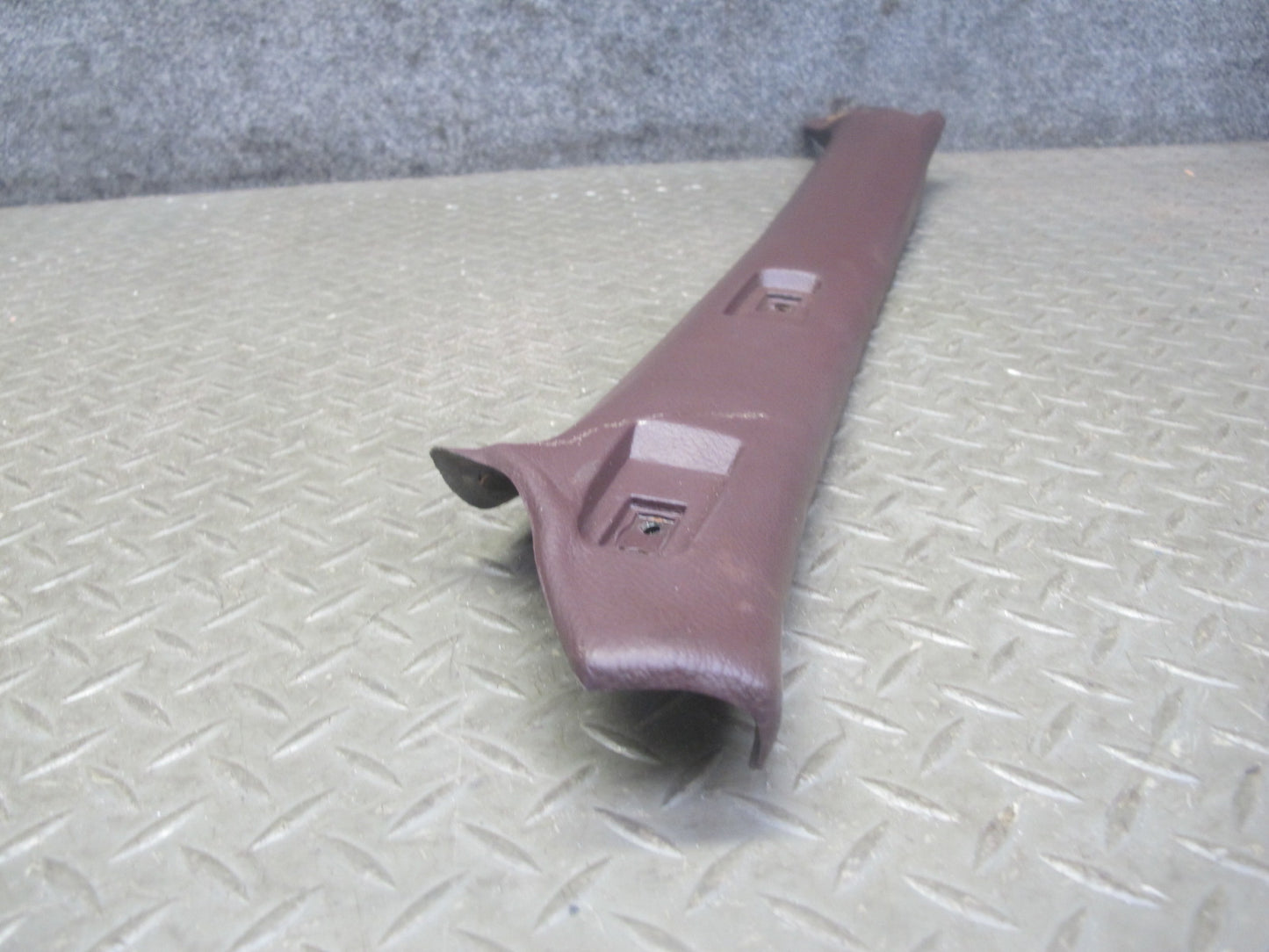 86-92 Toyota Supra MA70L Front Interior A Pillar Trim Cover Panel Set Maroon OEM