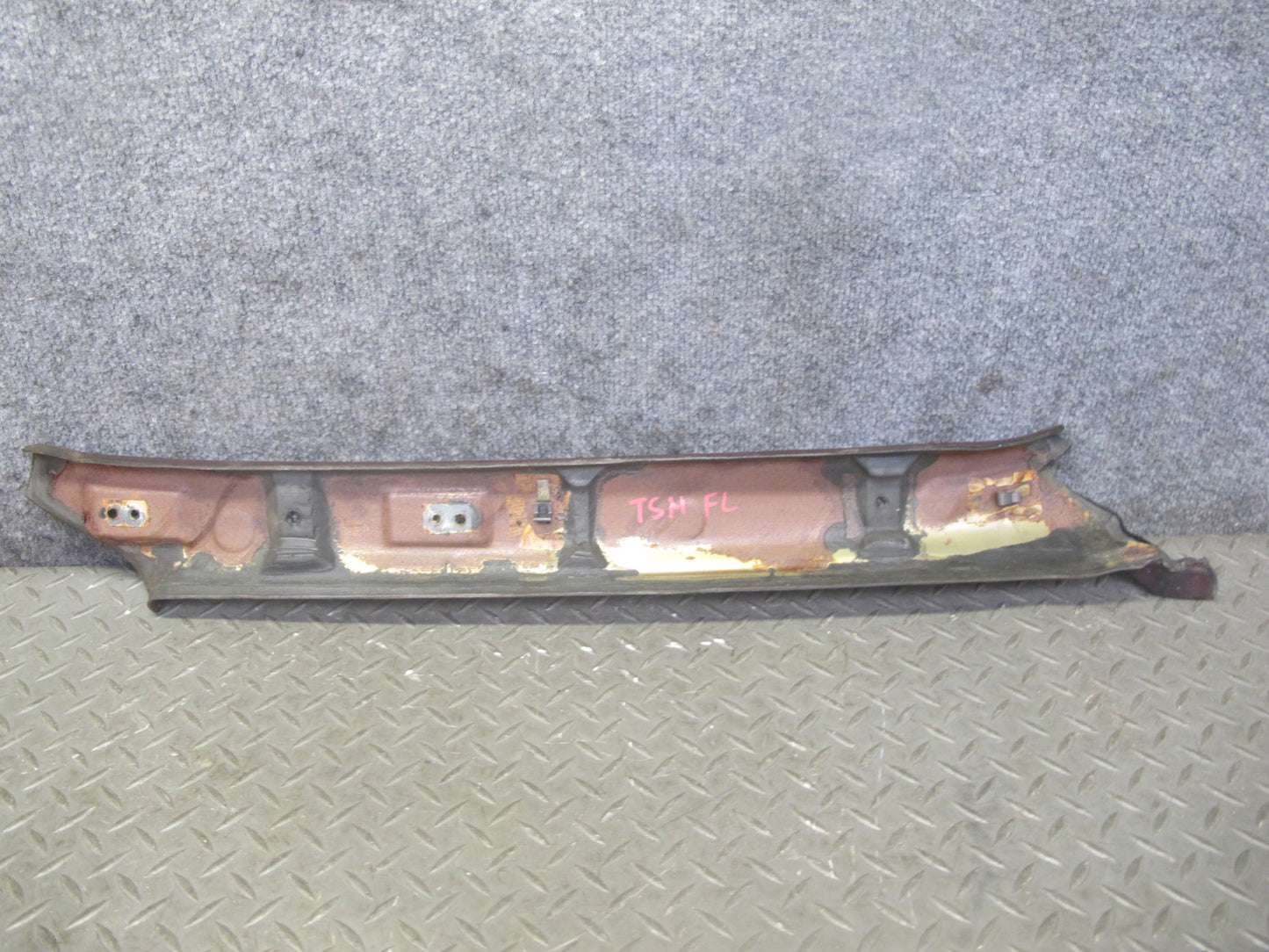 86-92 Toyota Supra MA70L Front Interior A Pillar Trim Cover Panel Set Maroon OEM
