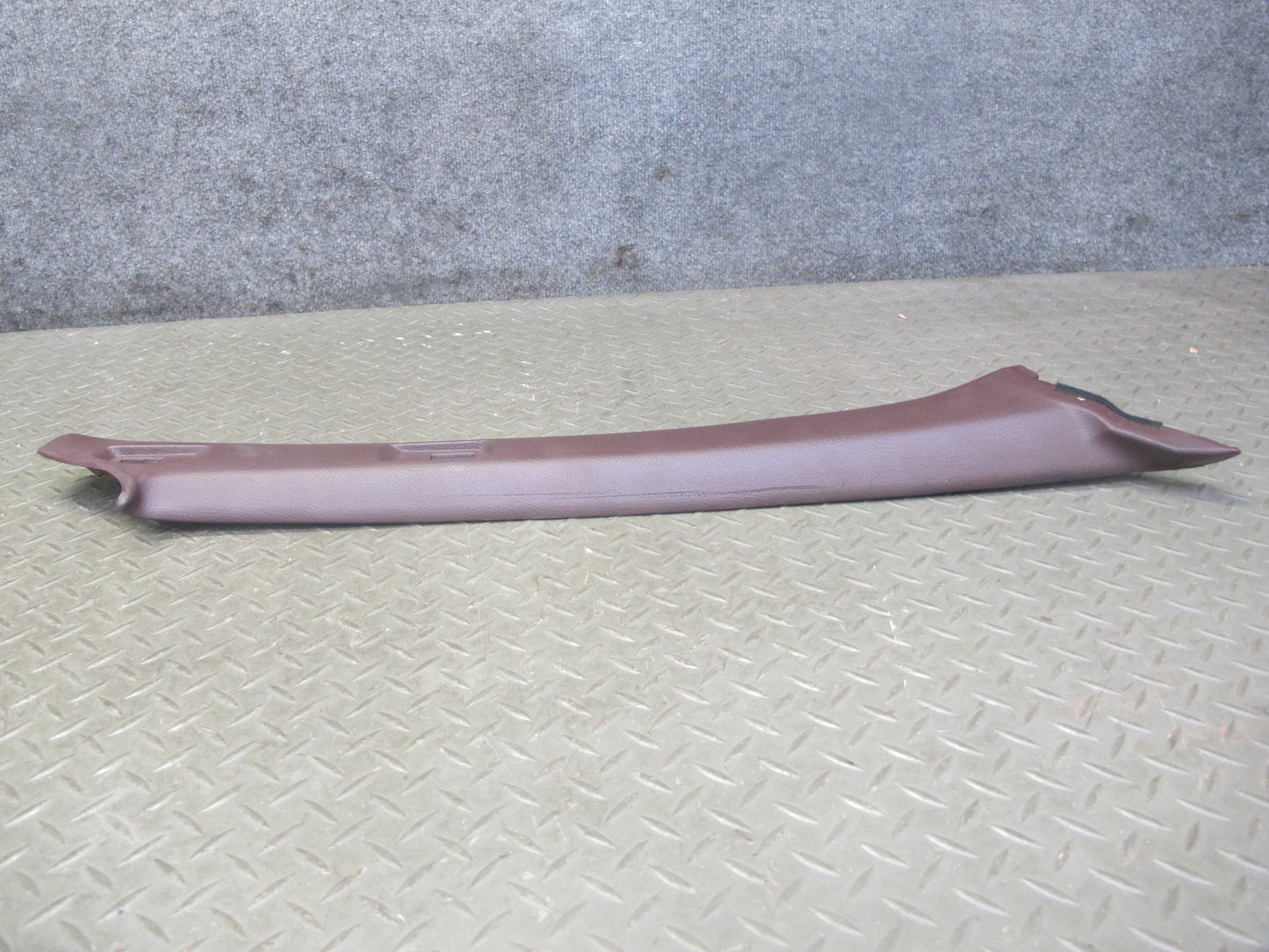 86-92 Toyota Supra MA70L Front Interior A Pillar Trim Cover Panel Set Maroon OEM