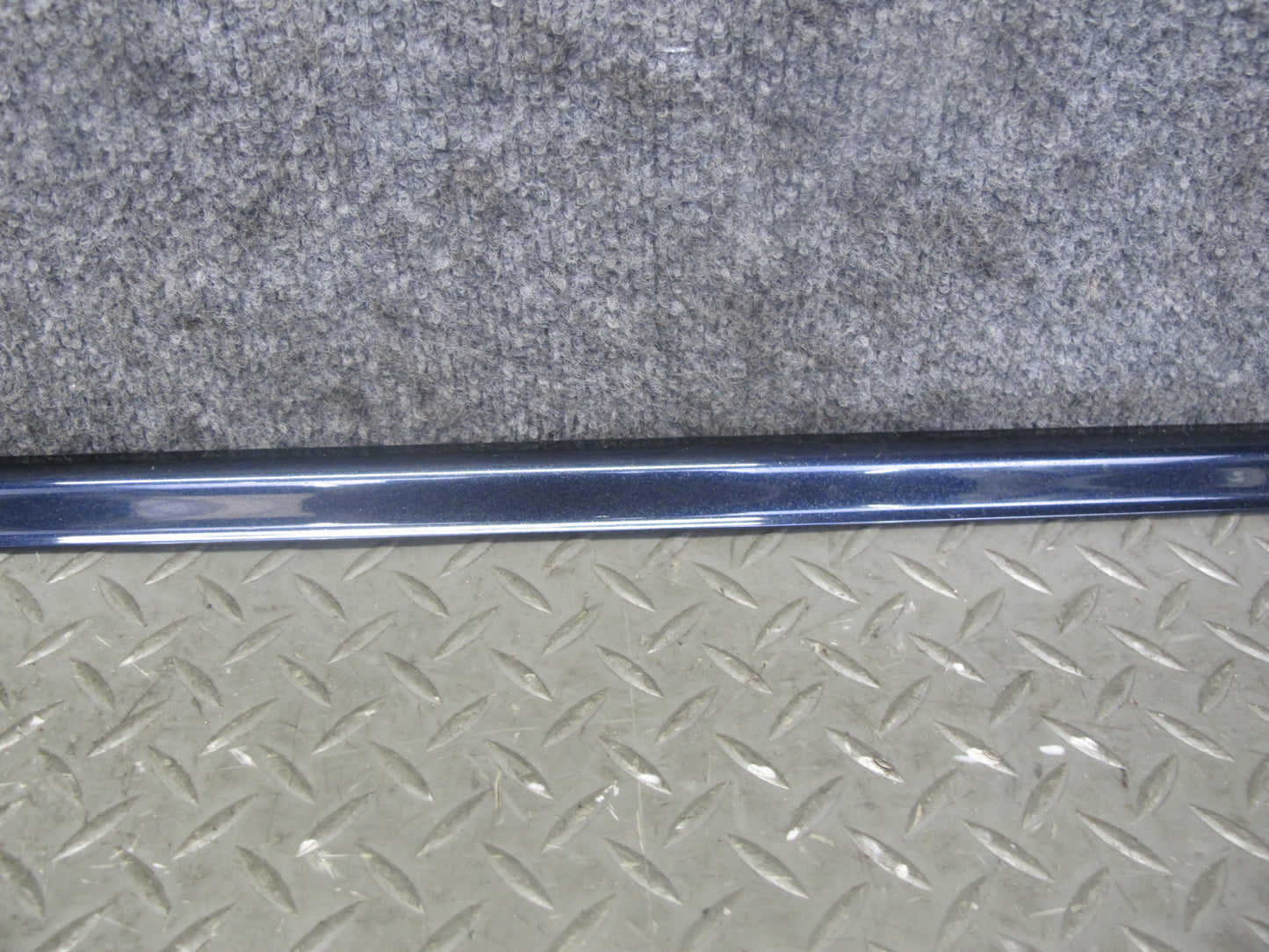 01-06 BMW E46 Coupe Convertible Set of 4 Door & Quarter Trim Molding Blue OEM
