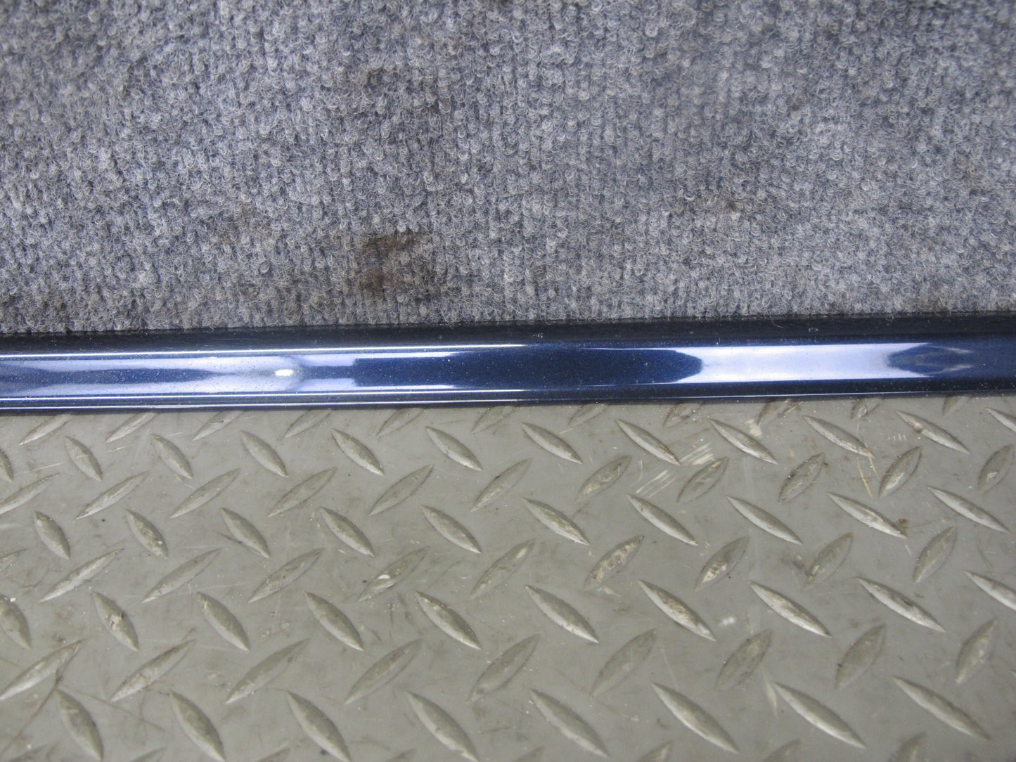 01-06 BMW E46 Coupe Convertible Set of 4 Door & Quarter Trim Molding Blue OEM
