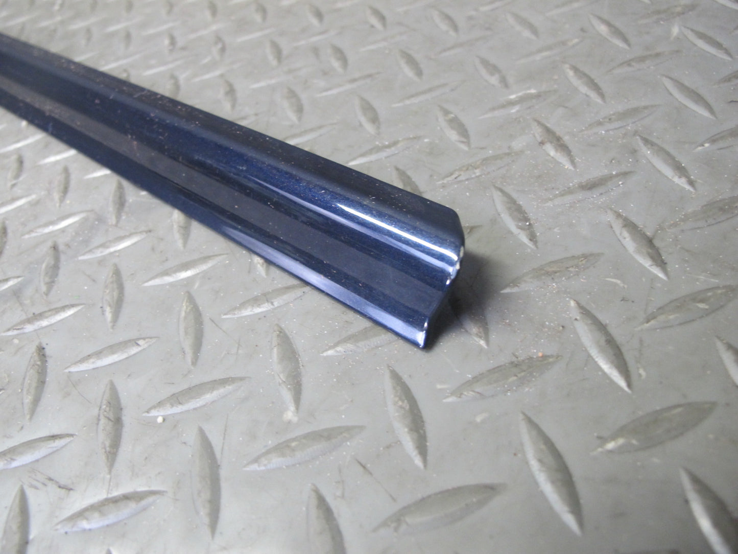 01-06 BMW E46 Coupe Convertible Set of 4 Door & Quarter Trim Molding Blue OEM