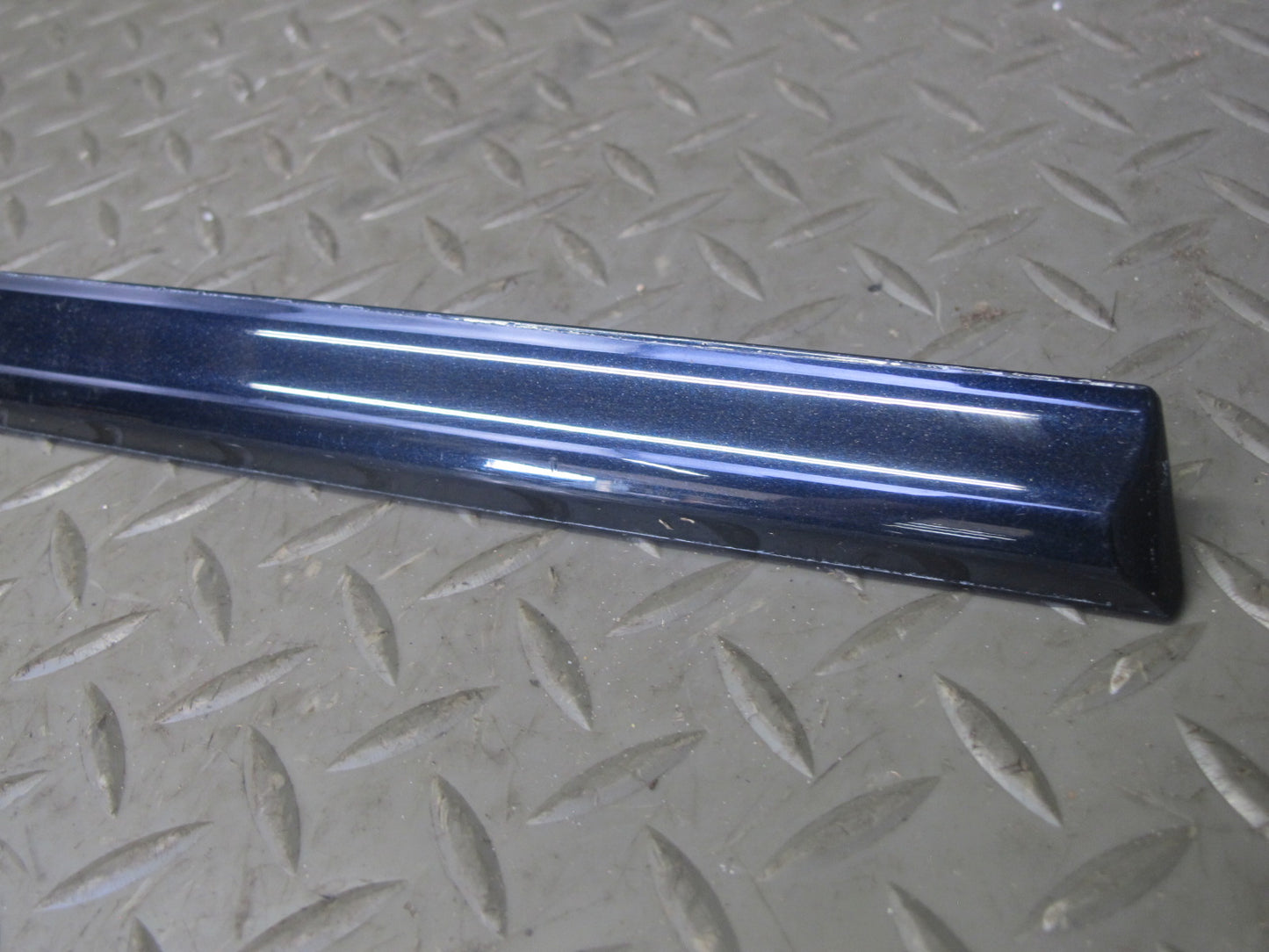 01-06 BMW E46 Coupe Convertible Set of 4 Door & Quarter Trim Molding Blue OEM