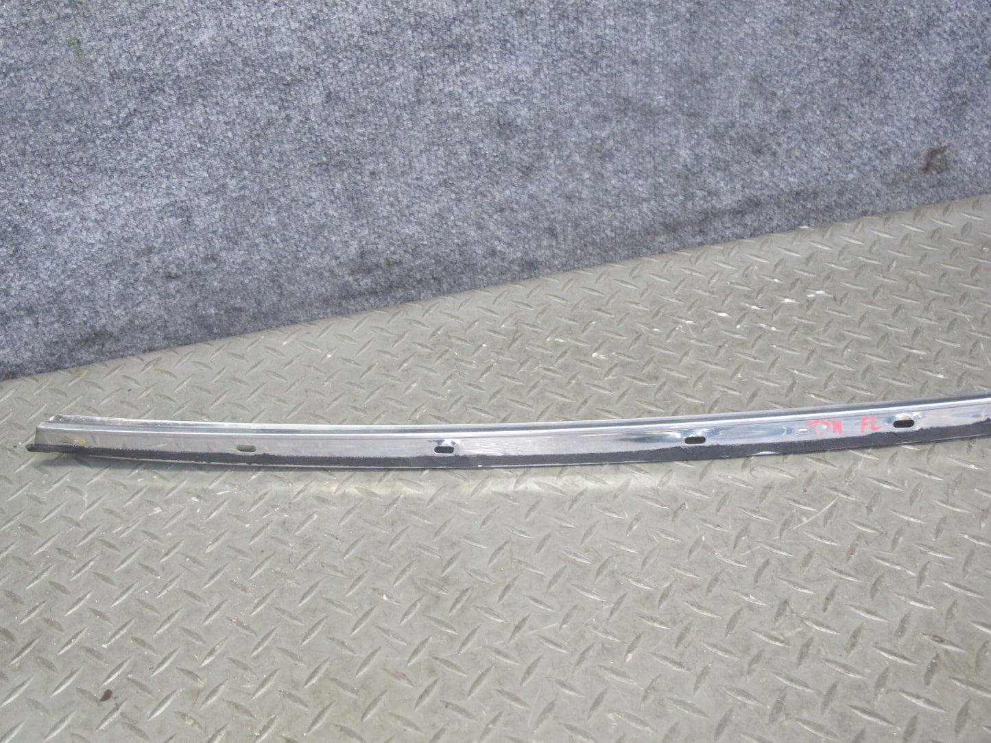 86-92 Toyota Supra MA70L Front Left & Right Door Molding Guide Set of 4 OEM
