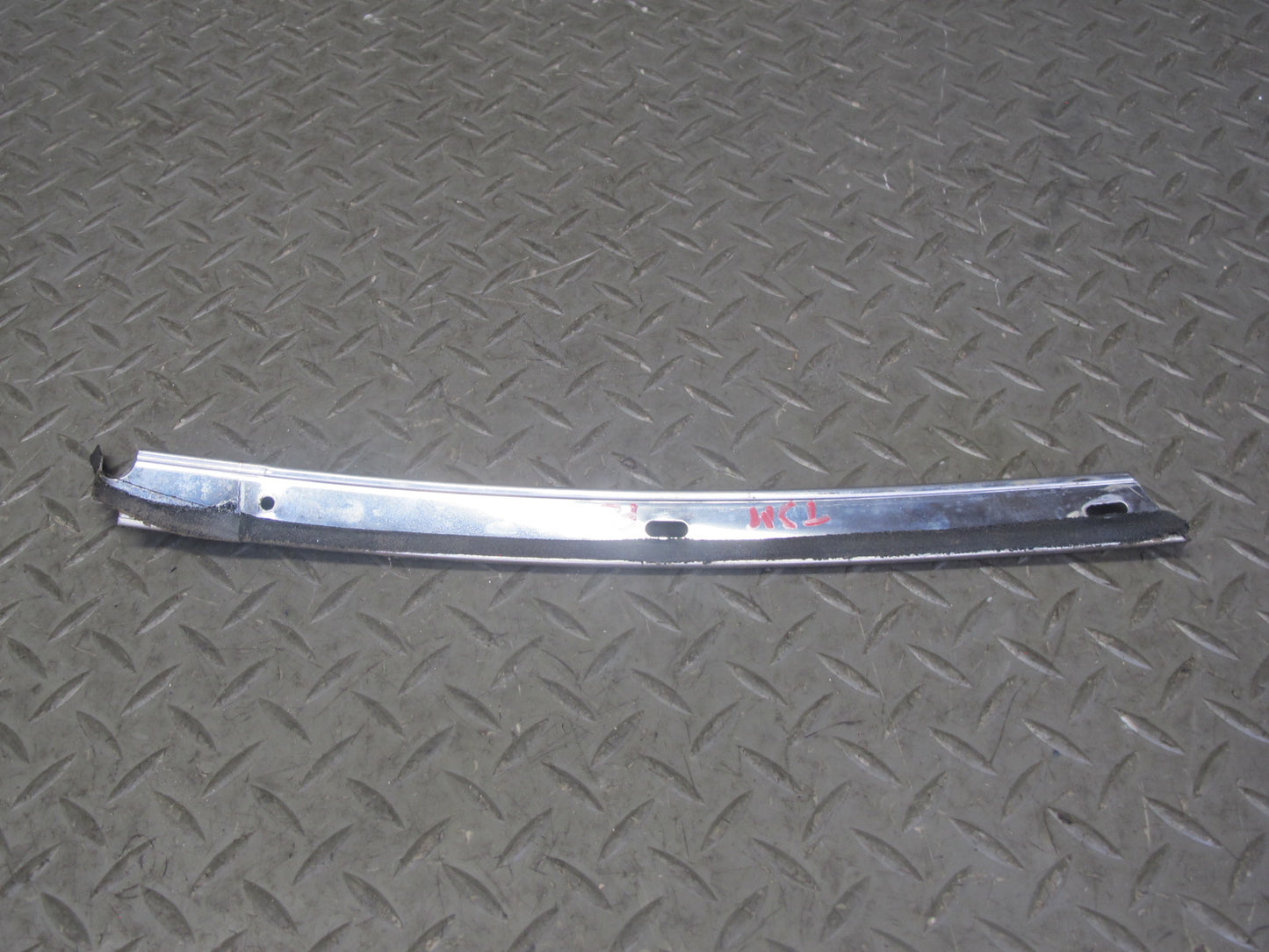 86-92 Toyota Supra MA70L Front Left & Right Door Molding Guide Set of 4 OEM