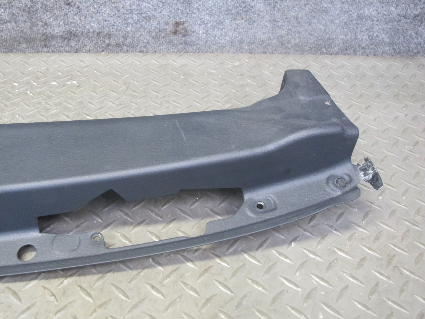 01-06 BMW E46 3-SERIES Convert Folding TOP Roof Front Lock Latch Trim Cover OEM