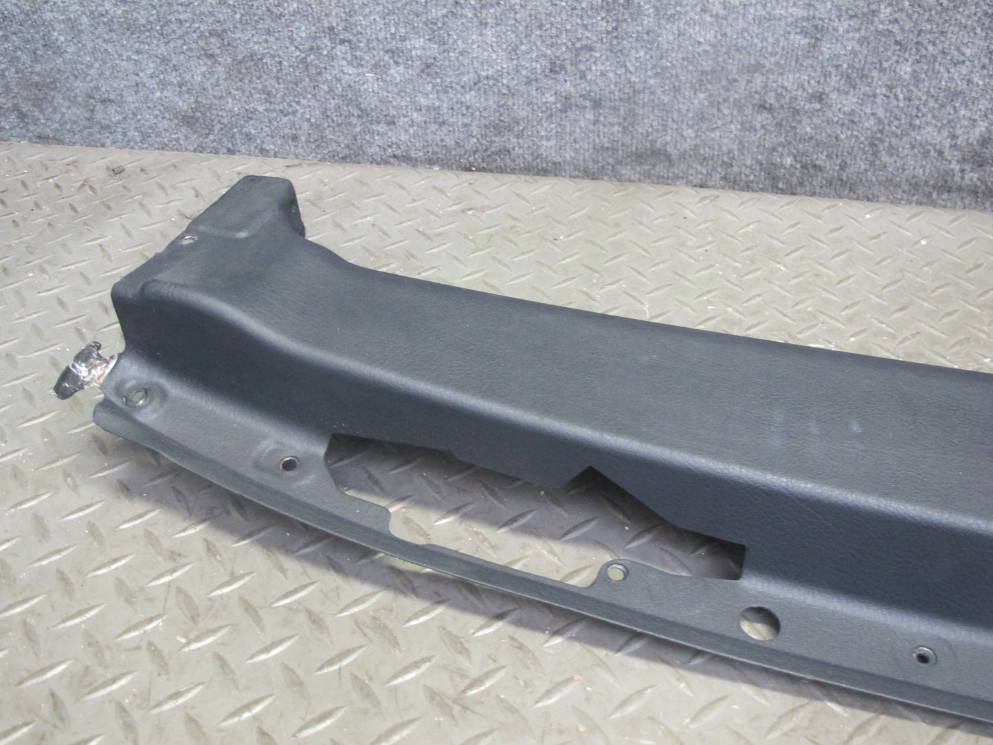 01-06 BMW E46 3-SERIES Convert Folding TOP Roof Front Lock Latch Trim Cover OEM
