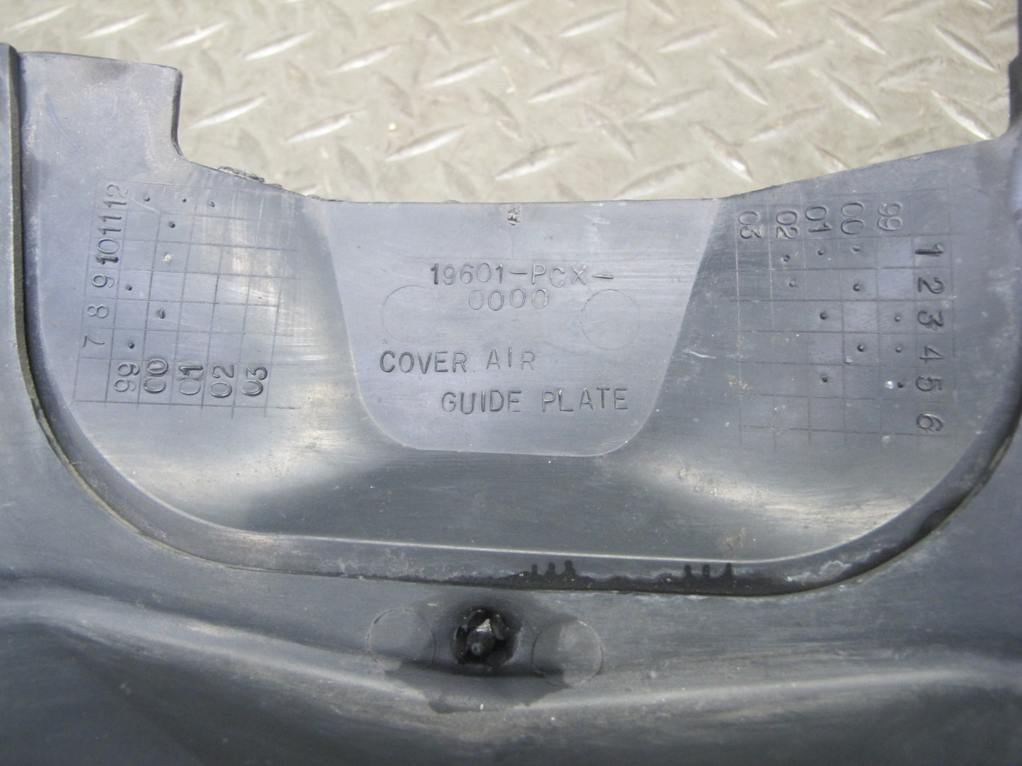 00-09 Honda S2000 Front Air Intake Guide Plate Panel 19601-PCX-0000