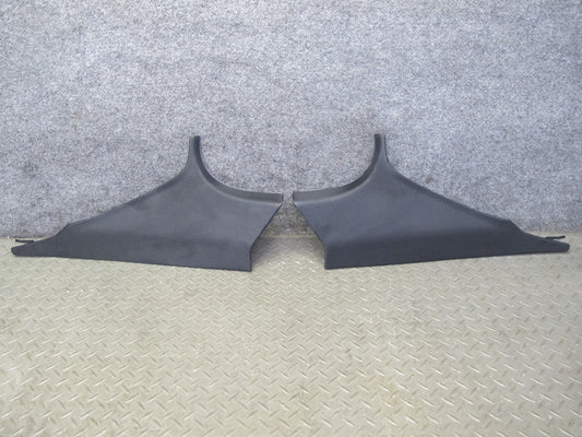 12-18 BMW F30 3-SERIES Set of 2 Rear C Pillar Trim Cover Panel Black OEM