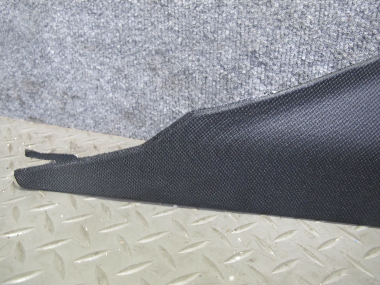 12-18 BMW F30 3-SERIES Set of 2 Rear C Pillar Trim Cover Panel Black OEM