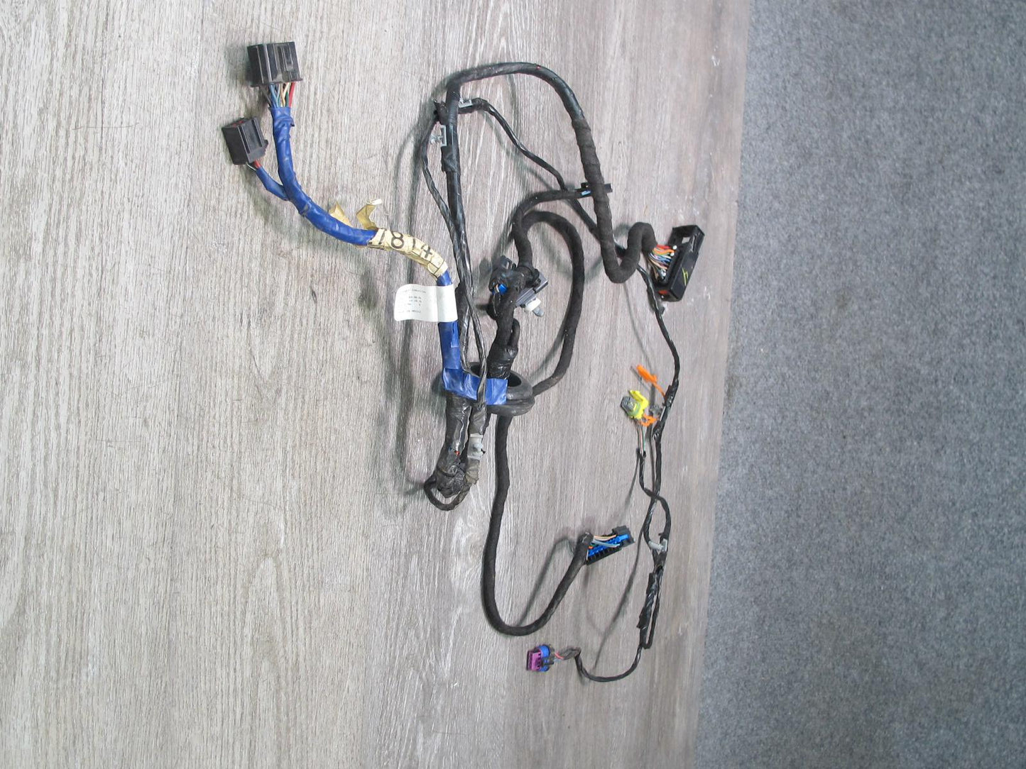 05-13 Chevrolet Corvette C6 Right Door Wire Wiring Harness OEM