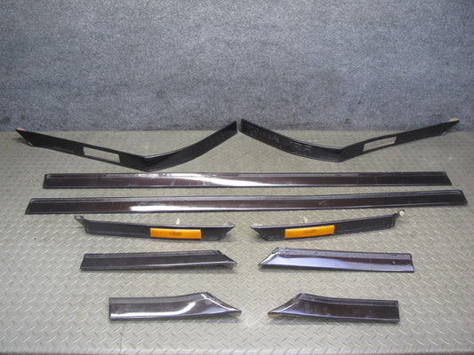 1989 Toyota Supra MA70L NON Turbo 10pcs Door Fender Molding Trim Cover Set OEM