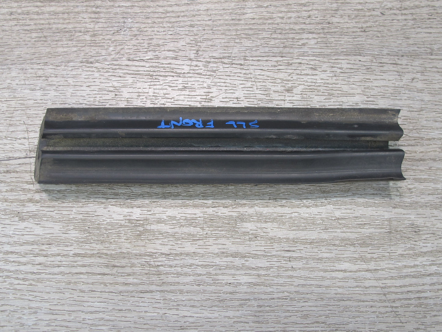 81-89 Mercedes R107 Set of 4 Front Bumper Rubber Guard Strip OEM