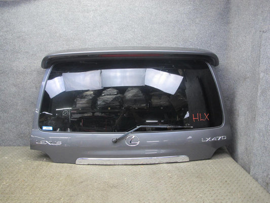 2004-2007 Lexus UZJ100L LX470 Rear Trunk Lid Liftgate Tailgate w Glass & Spoiler