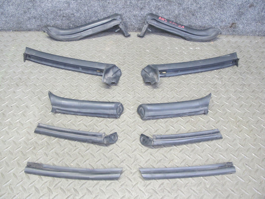 00-09 Honda S2000 TOP Roof Weatherstrip Rubber Seal Molding Set OEM
