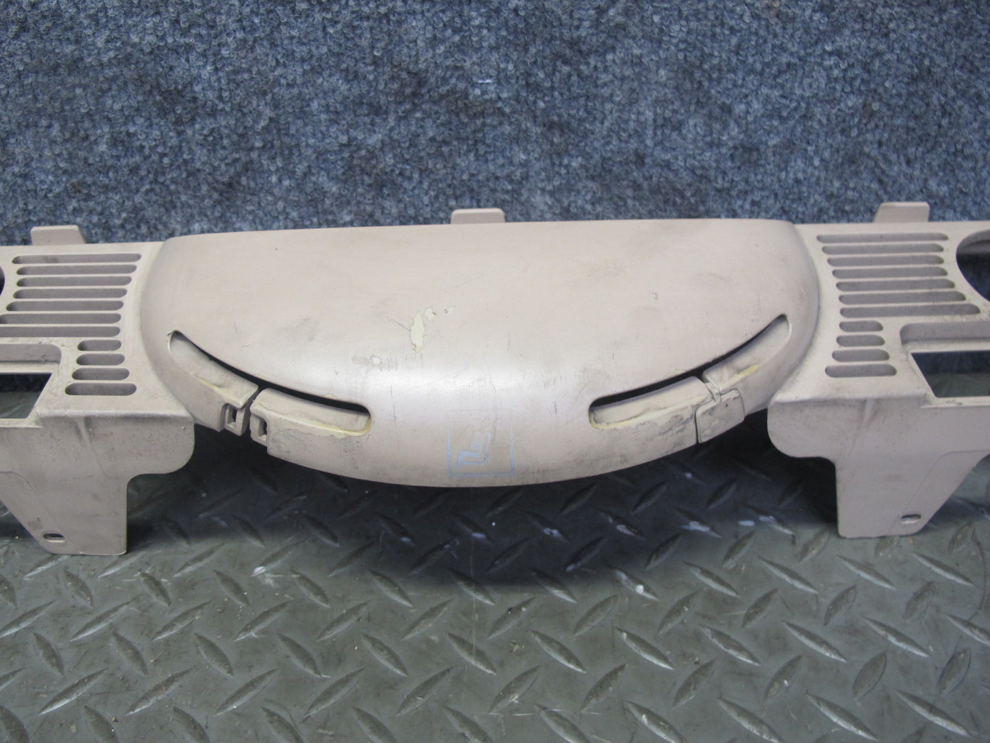 01-06 BMW E46 Convertible Rear Seat Rollover Bar Trim Cover 8204279 OEM