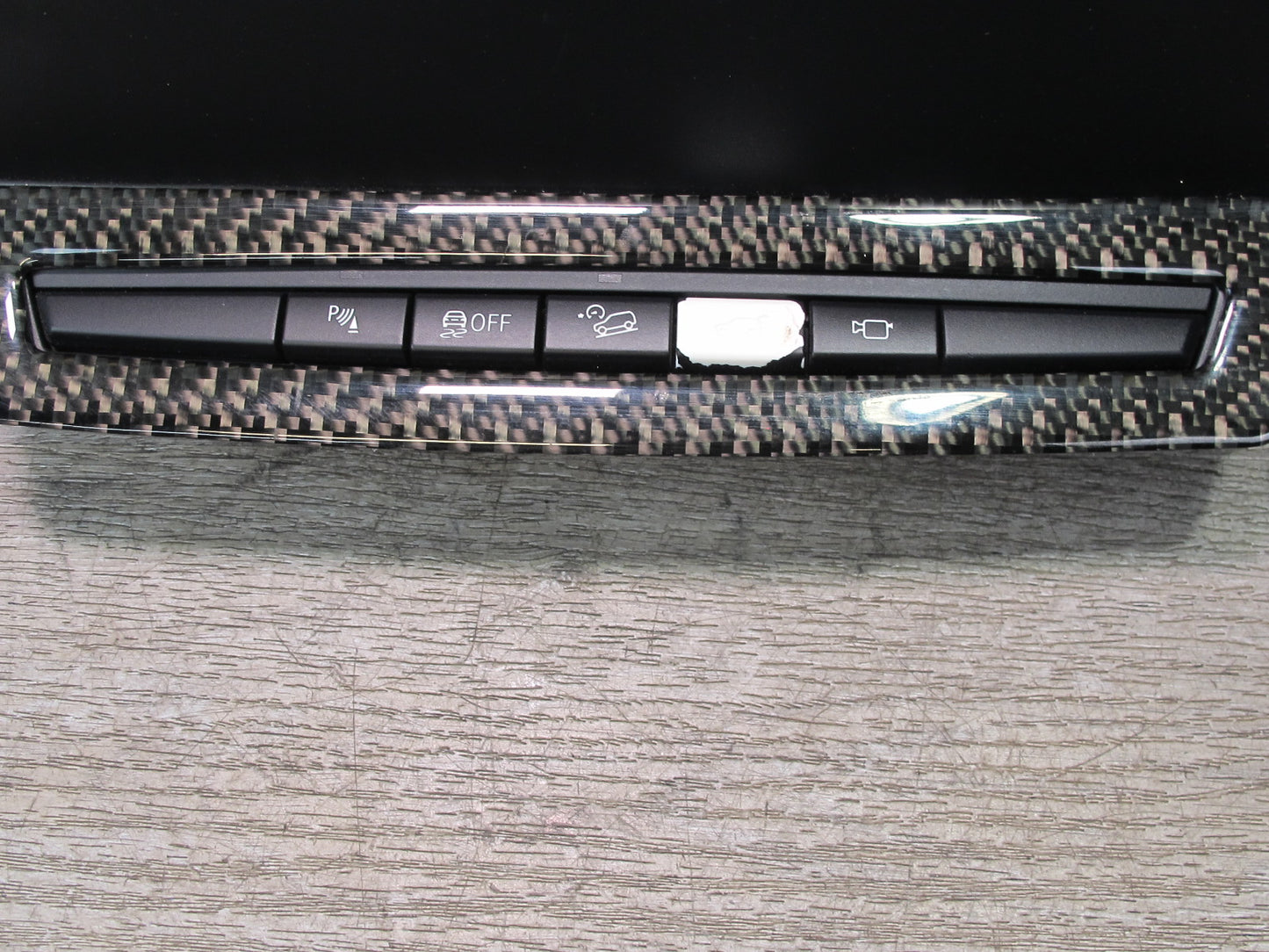 2007-2013 BMW E70 X5 A/C Heater Climate Traction Sun Shade Control Switch Panel