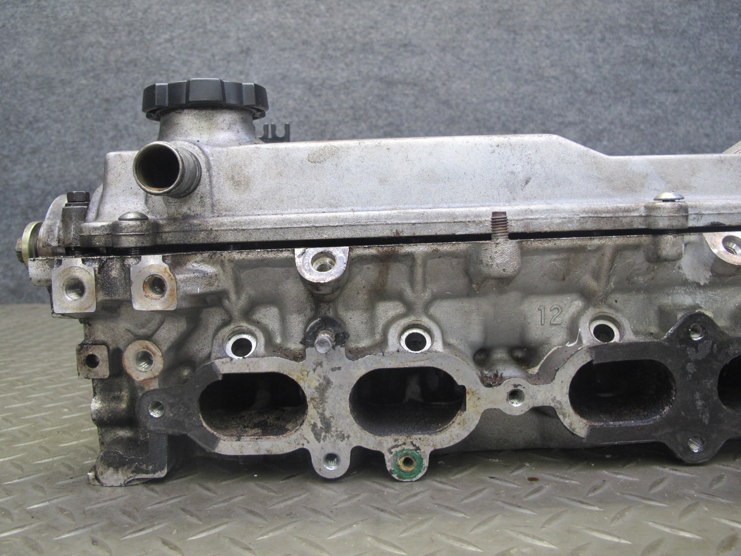 87-92 Toyota Supra MK3 7MGE NA Engine Cylinder Head w Camshaft & Valve Cover OEM