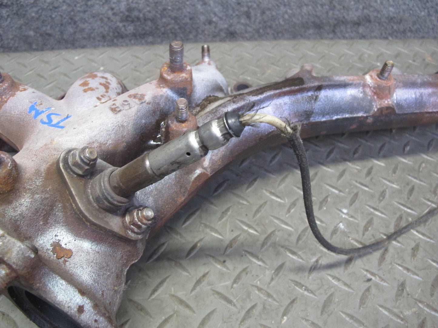 86-92 Toyota Supra MA70L 7MGE NA Exhaust Manifold w Oxygen Sensor 71K Miles OEM