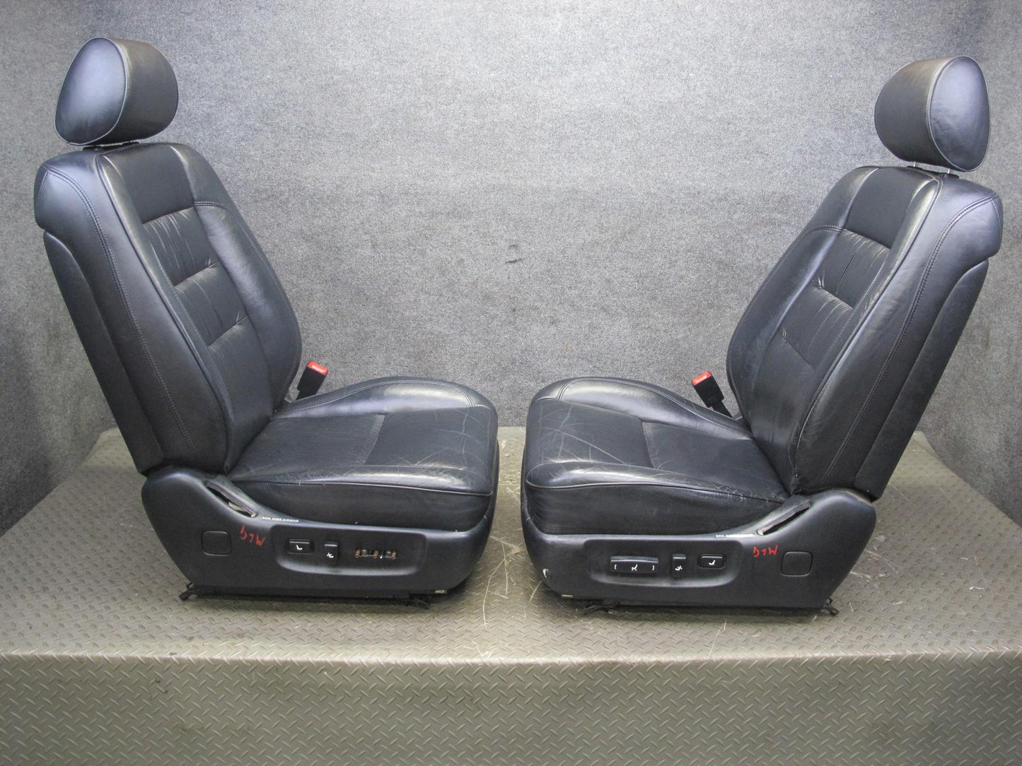 98-00 Lexus JZS160L GS400 GS300 Front & Rear Leather Seat Black Set OEM