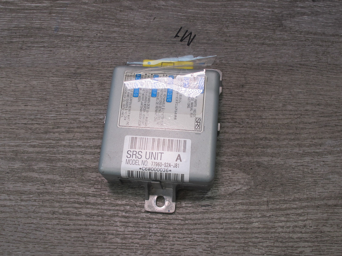 00-05 HONDA S2000 SRS AIRBAG CONTROL MODULE UNIT 77960-S2A-J81 OEM