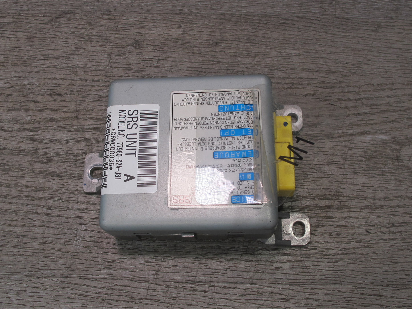 00-05 HONDA S2000 SRS AIRBAG CONTROL MODULE UNIT 77960-S2A-J81 OEM