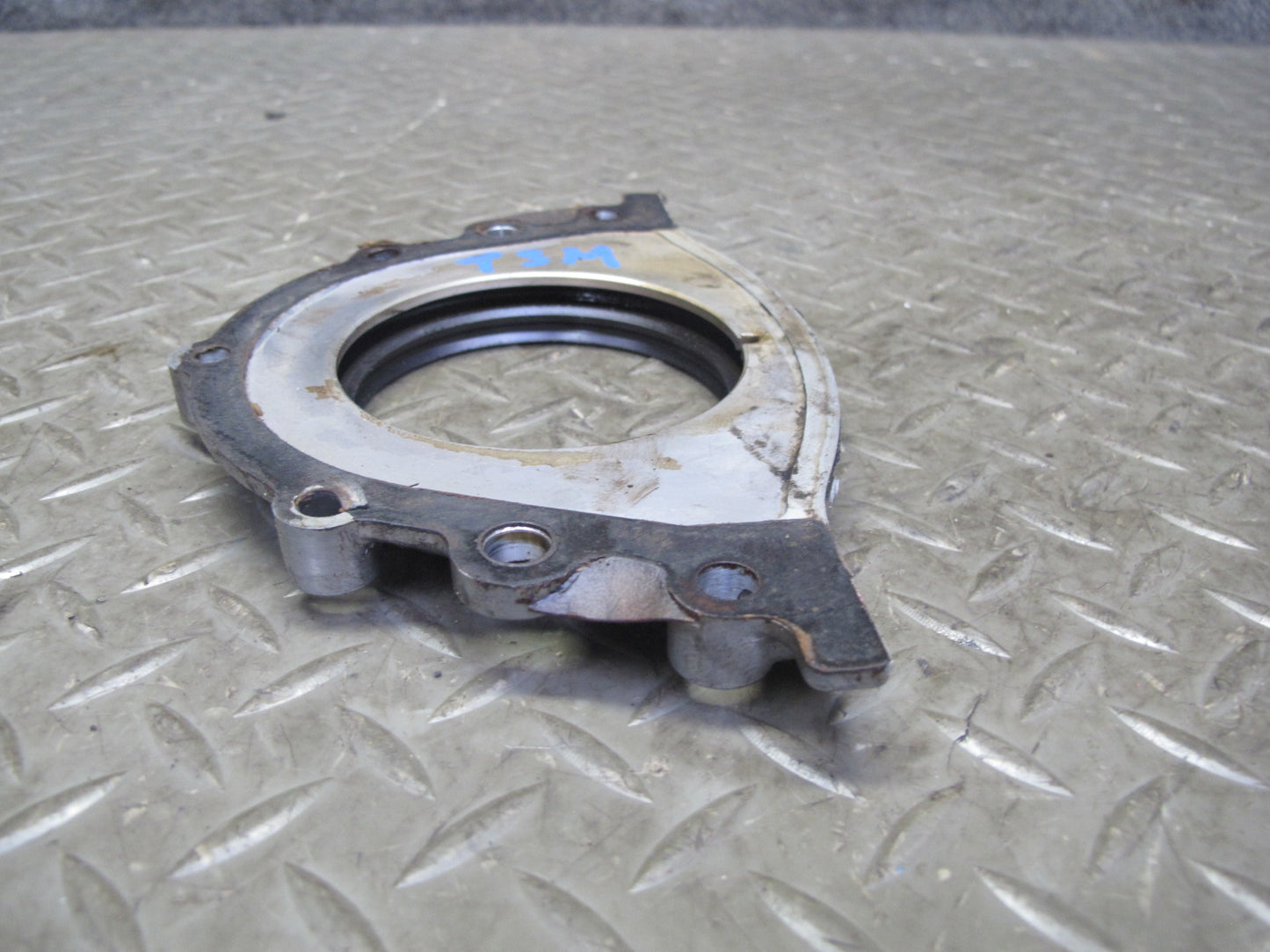 86-92 Toyota Supra MA70L 7MGE 7MGTE Engine Rear Crank Seal Plate 71K Miles OEM