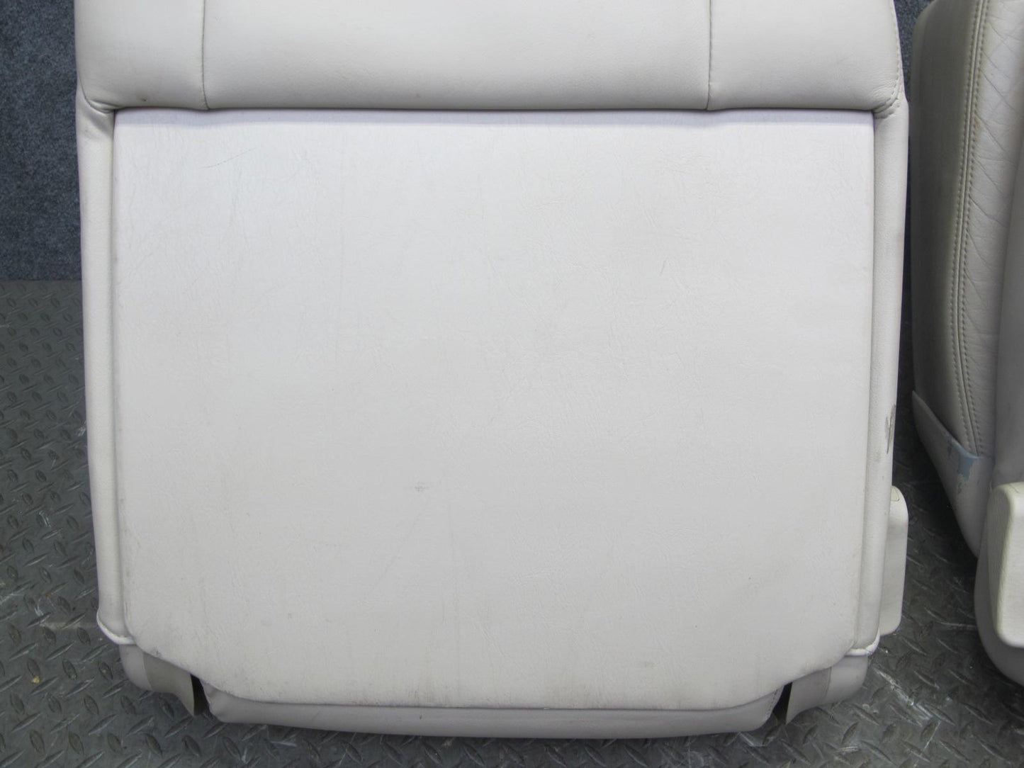 03-07 Lexus LX470 Rear Second ROW Left & Right Leather Seat Ivory Set of 2