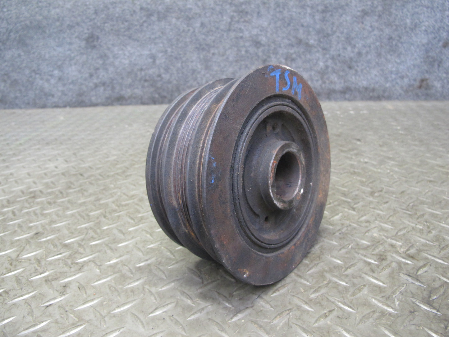 89-90 Toyota Supra MK3 7MGE Engine Crankshaft Pulley Harmonic Balancer 71K OEM