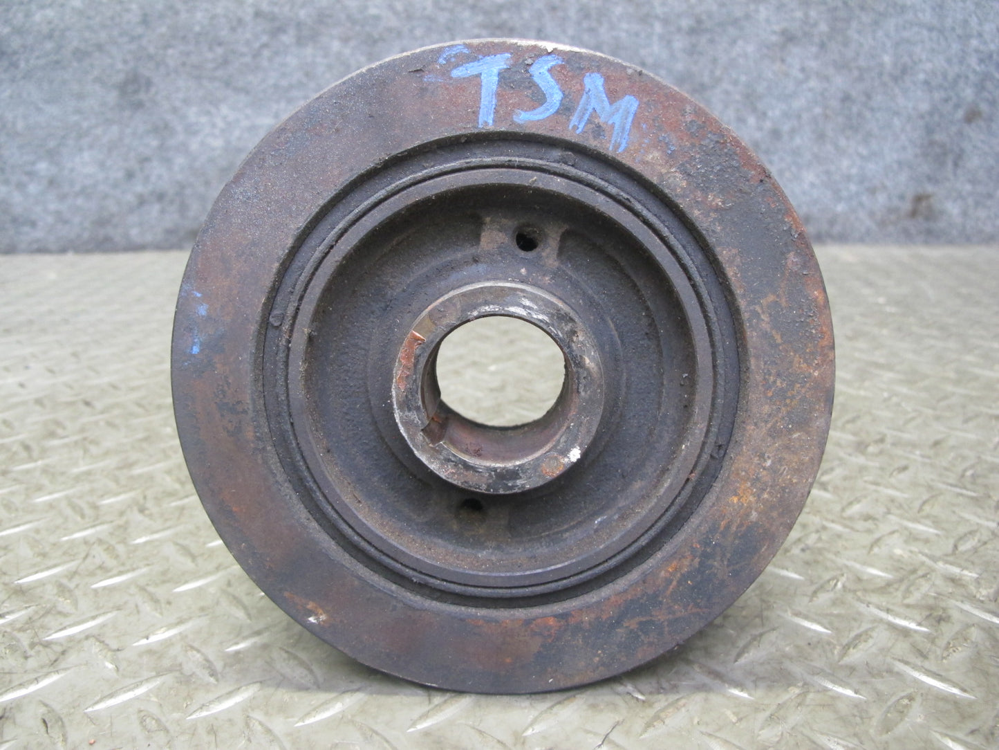 89-90 Toyota Supra MK3 7MGE Engine Crankshaft Pulley Harmonic Balancer 71K OEM