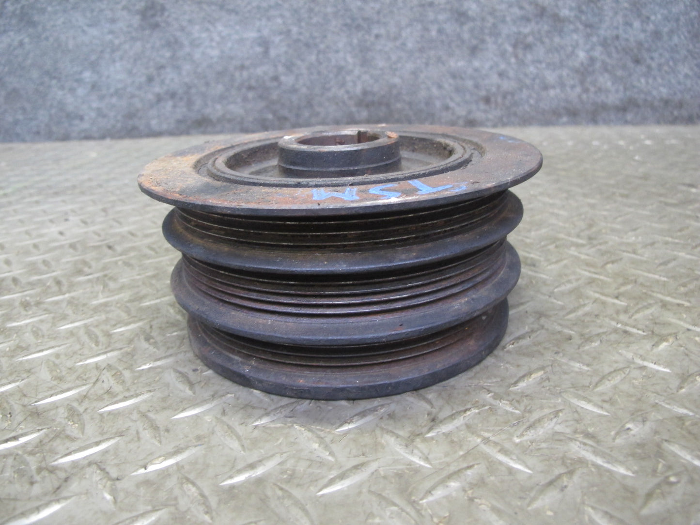 89-90 Toyota Supra MK3 7MGE Engine Crankshaft Pulley Harmonic Balancer 71K OEM