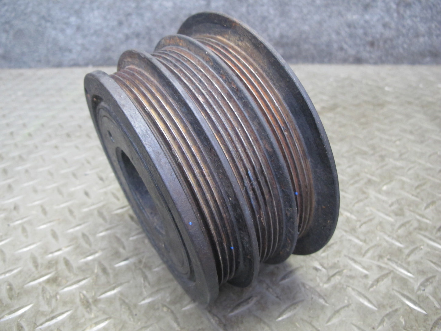 89-90 Toyota Supra MK3 7MGE Engine Crankshaft Pulley Harmonic Balancer 71K OEM