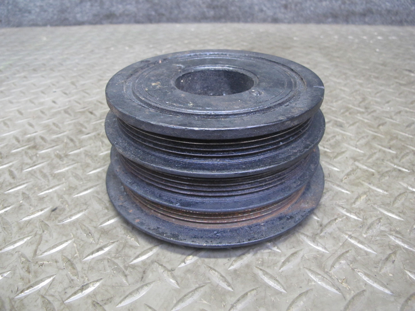 89-90 Toyota Supra MK3 7MGE Engine Crankshaft Pulley Harmonic Balancer 71K OEM