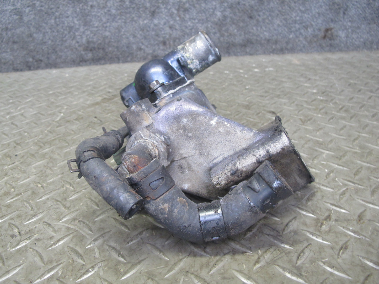89-92 Toyota Supra MK3 7MGE NON Turbo Thermostat Housing w Sensors 71K Miles OEM
