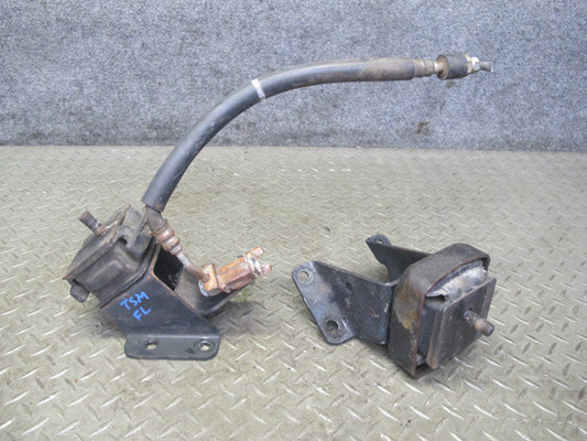 1989 Toyota Supra MA70L NON Turbo 7MGE Engine Motor Mount Bracket Set 71K OEM