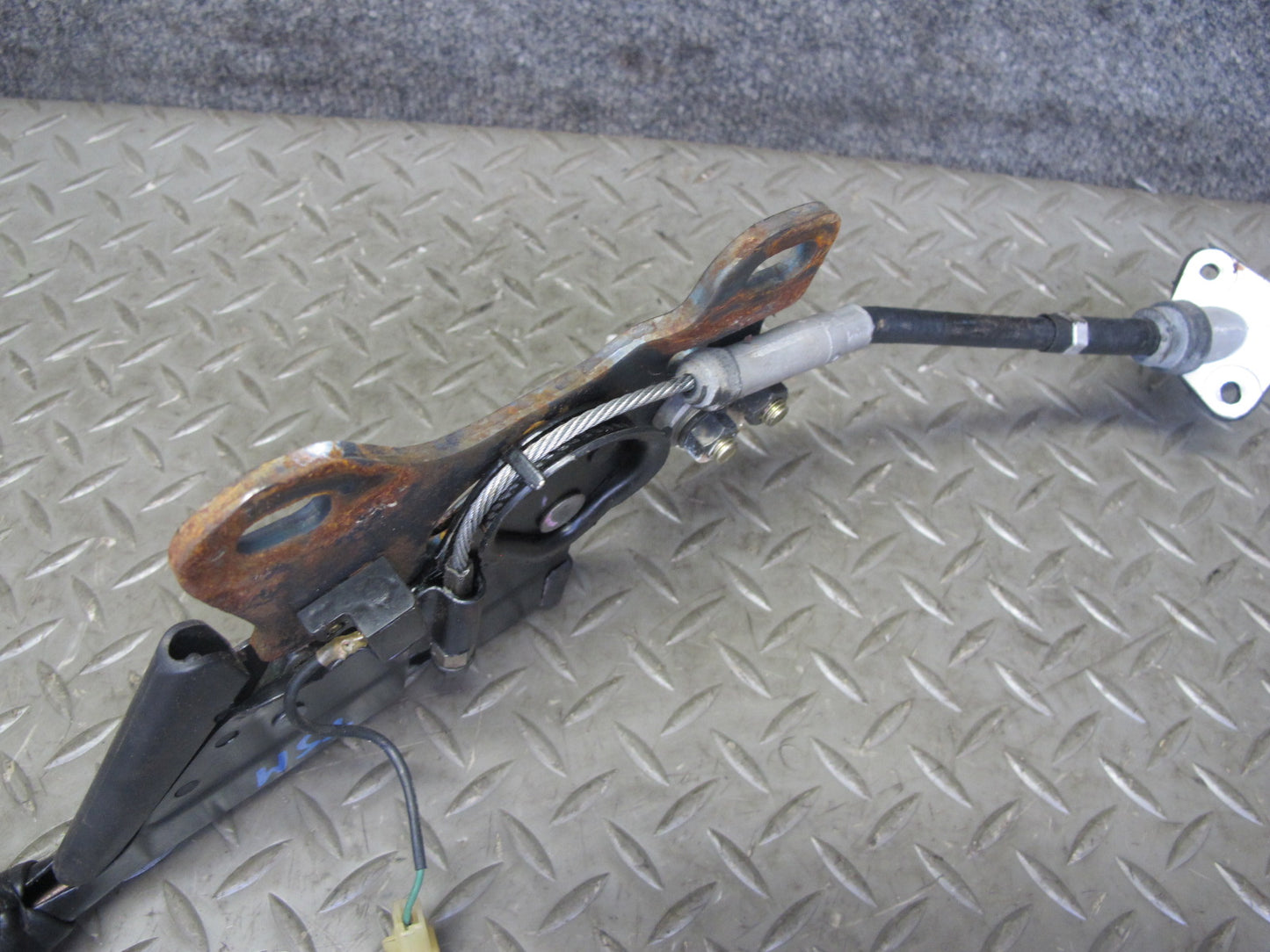 89-92 Toyota Supra MA70L Emergency Parking Handbrake Handle Black w Cable OEM
