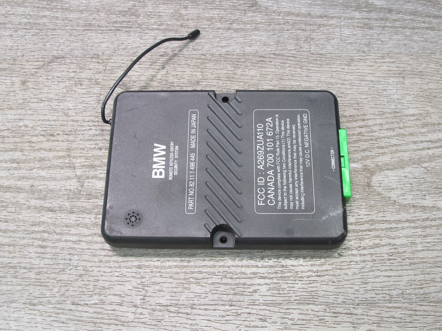 93-99 BMW E36 3-SERIES Remote Keyless Entry System Control Module 1496445 OEM