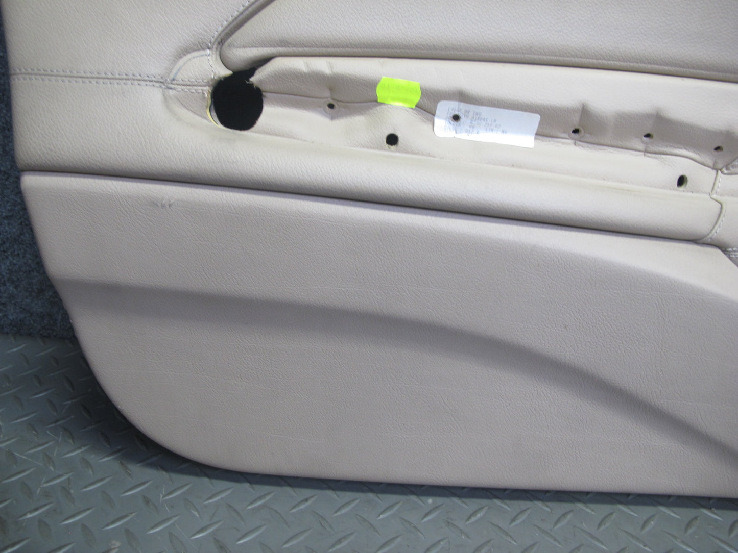 01-06 BMW E46 Coupe Convertible Left & Right Door Trim Cover Panel Set Beige OEM