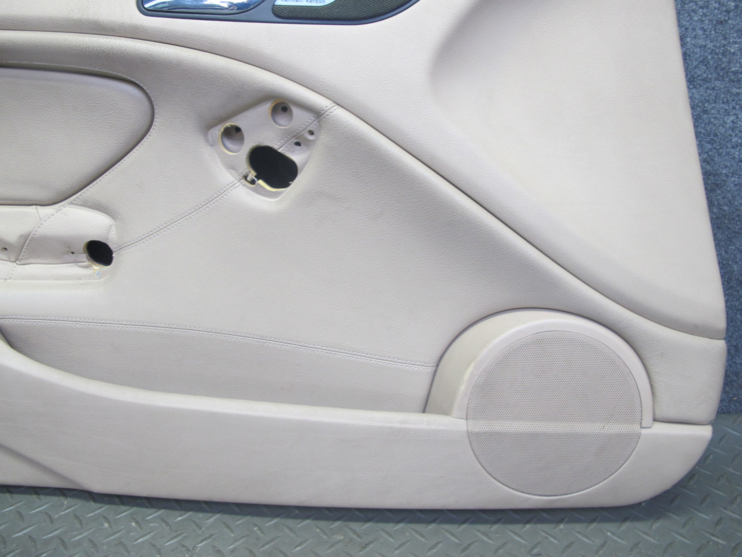 01-06 BMW E46 Coupe Convertible Left & Right Door Trim Cover Panel Set Beige OEM