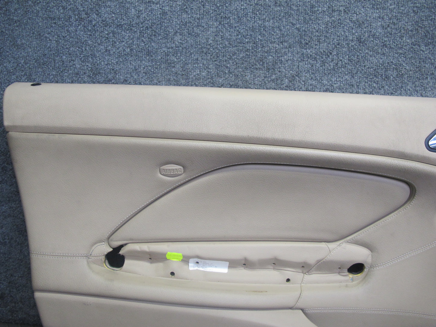 01-06 BMW E46 Coupe Convertible Left & Right Door Trim Cover Panel Set Beige OEM